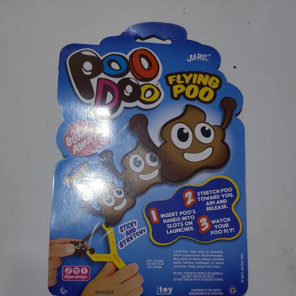 poo doo flying poo still in package