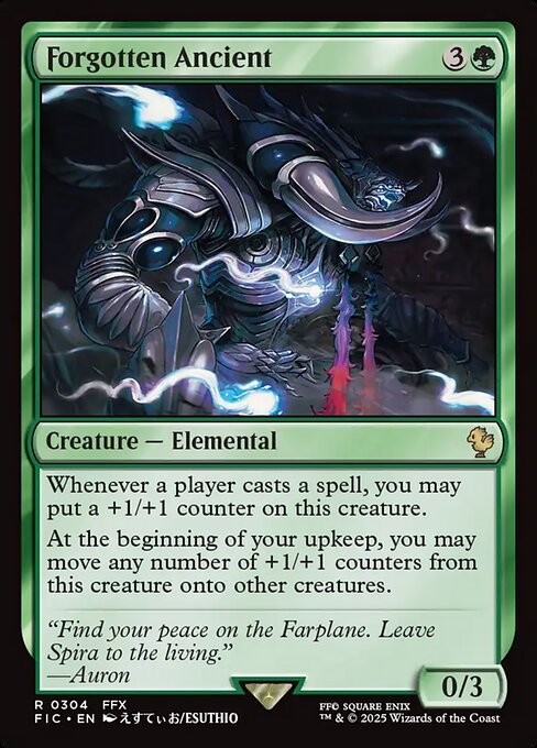 Forgotten Ancient 304 R Normal FIC MTG NM