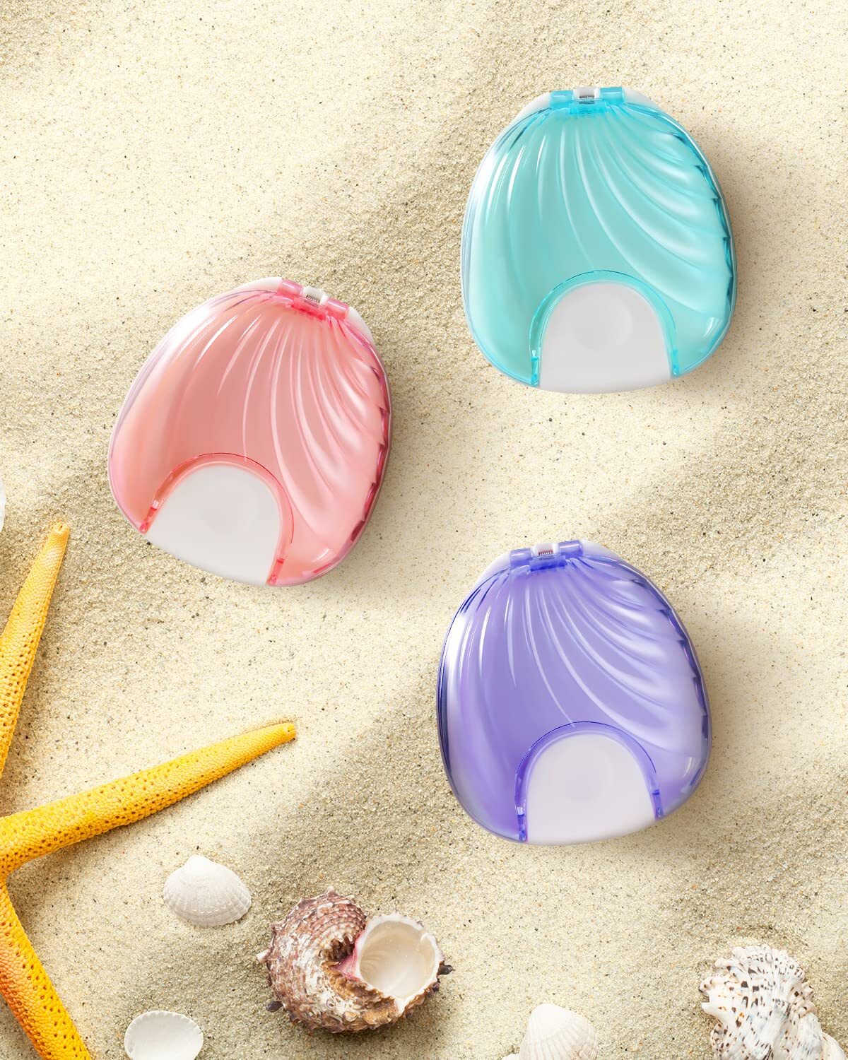 JMU Dental Retainer Case Storage Mouth Guard Box Containers for Invisalign Teeth