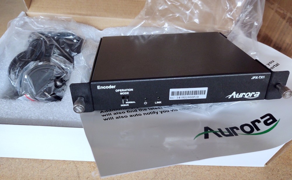 Aurora JPX-TX1 HDMI to JPEG2000 Streaming Media Encoder