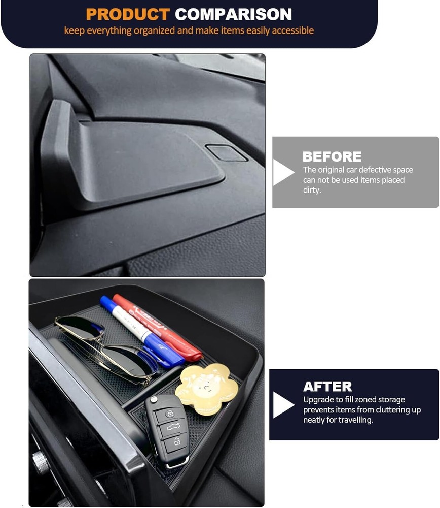 Honda CR-V Center Console Screen Dashboard Organizer, Dashboard Organizer Insert