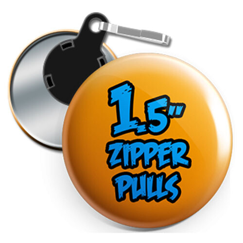 Formula 1 ZIPPER PULL Two Personalized Zipper Pulls with Name of Choice