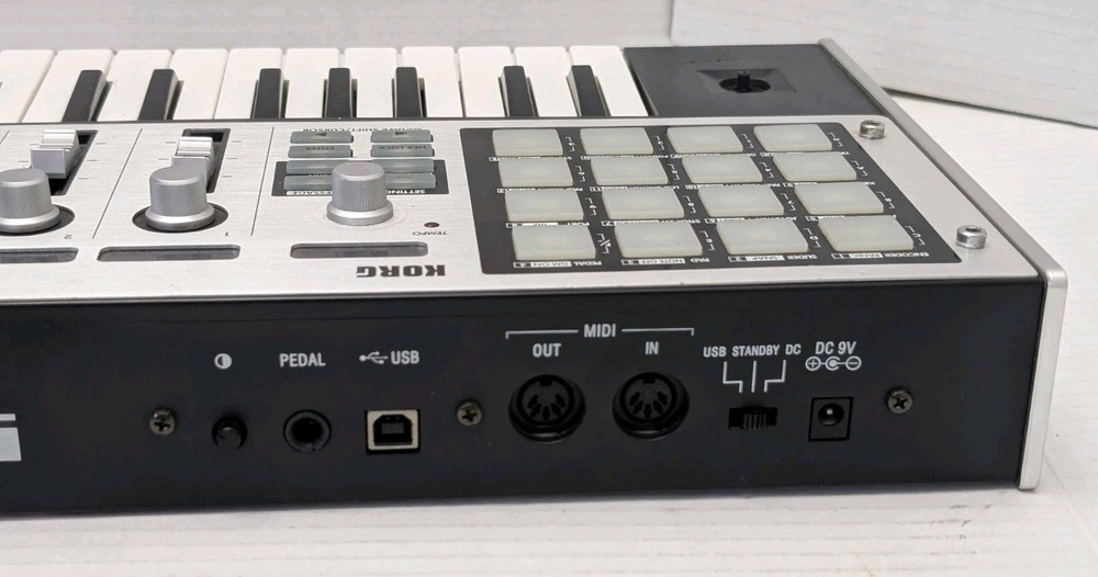 READ Korg MC-1 microKontrol midi studio controller No Charger 2 Damage Sliders