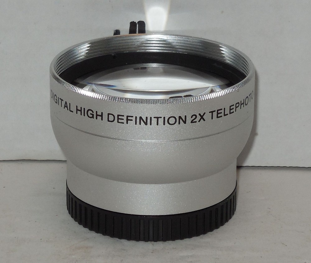 Digital High Definition 2x Telephoto Adapter Filter camera accessory