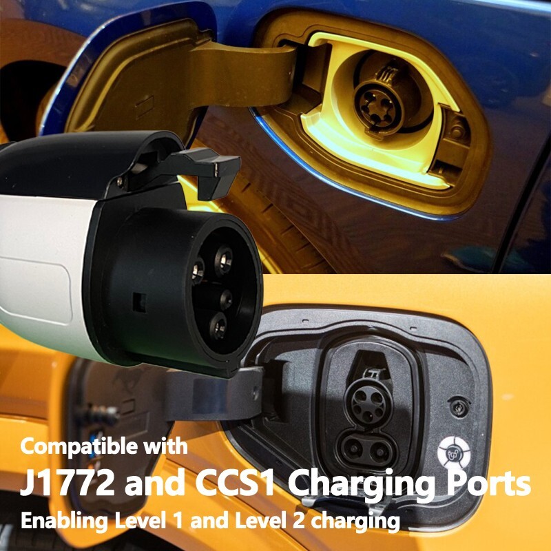 FITMPH J1772 EV Charging Replacement Connector, Level 1 Charging Cable Nozzle