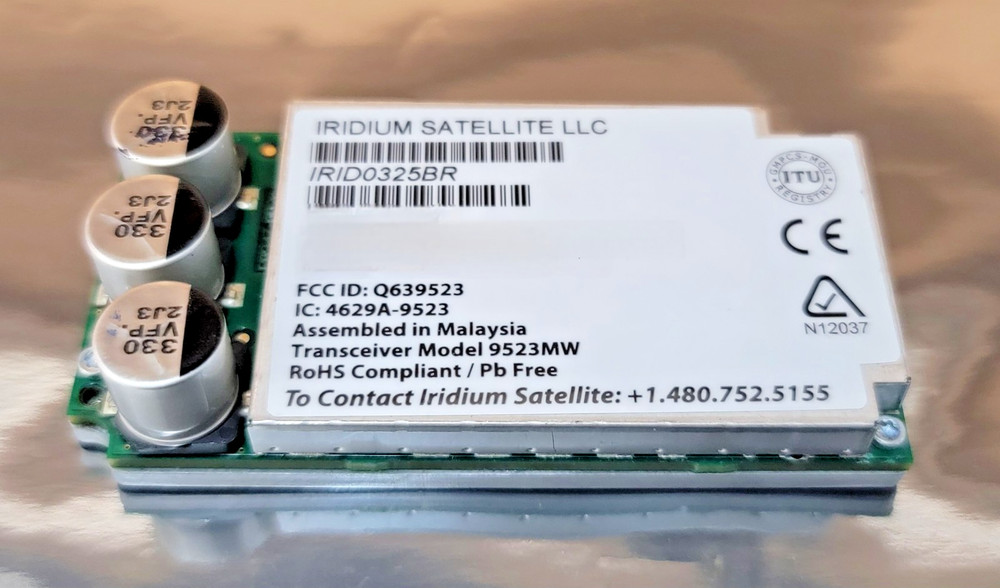 Iridium 9523MW Module Transceiver SBD Voice Data Module, IRID0325BR