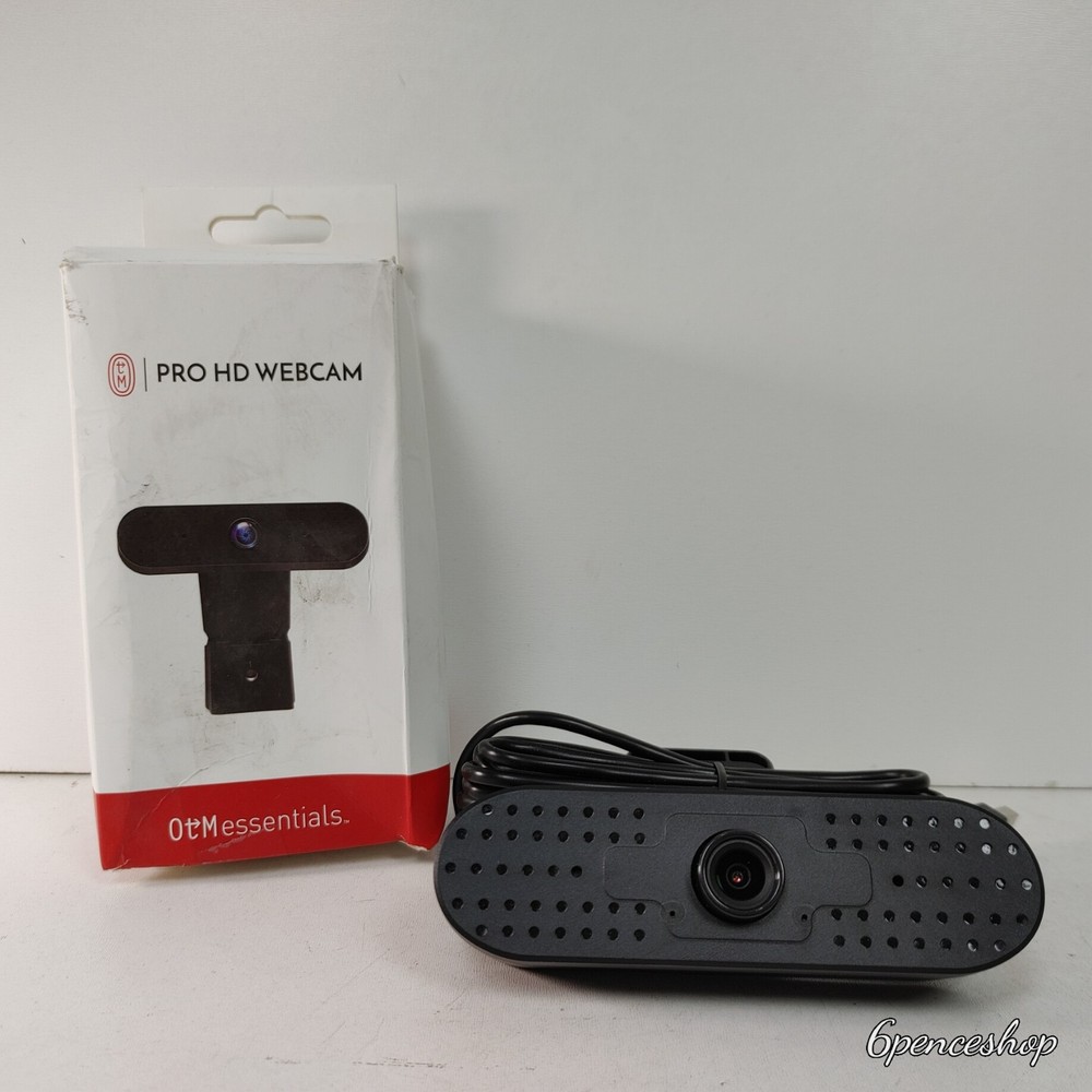 OB OTM Essentials Basics Webcam - Web Camera - 1920 x 1080 - Audio - USB