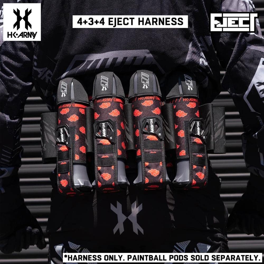 HK Army 4+3 Eject Paintball Harness Pod Pack - Devastation Kloud