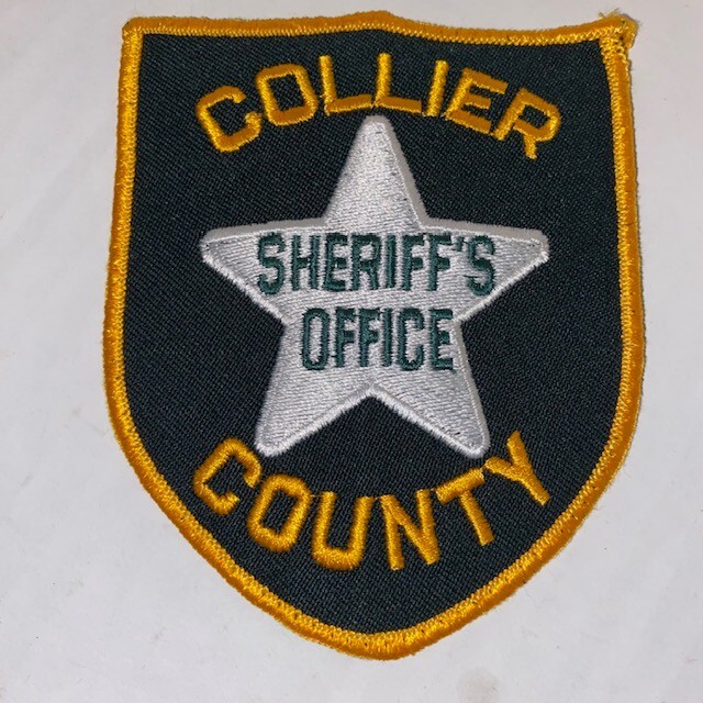 COLLIER COUNTY FLORIDA SHERIFF'S OFFICE PATCH