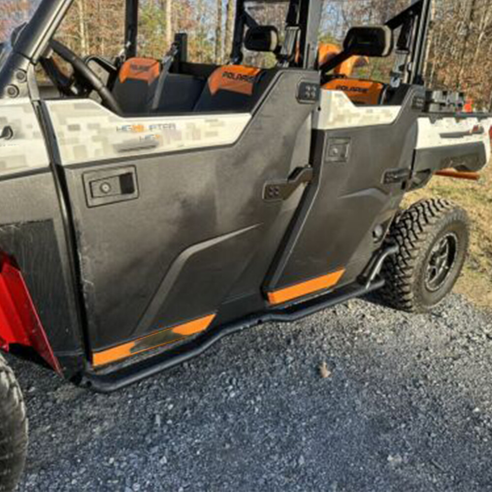 Rock Sliders Nerf Bars Side Steps for the Polaris Ranger Crew XP 1000 2019-2025