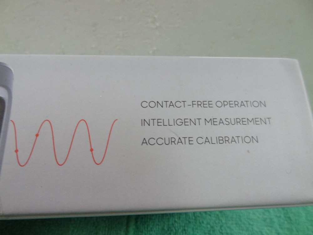 NEW SHARPER IMAGE Digital Touchless Smart Forehead Thermometer Free Shipping