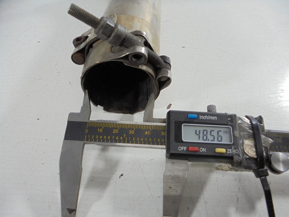 Motorcycle Exhaust Mid Pipe 48-52m