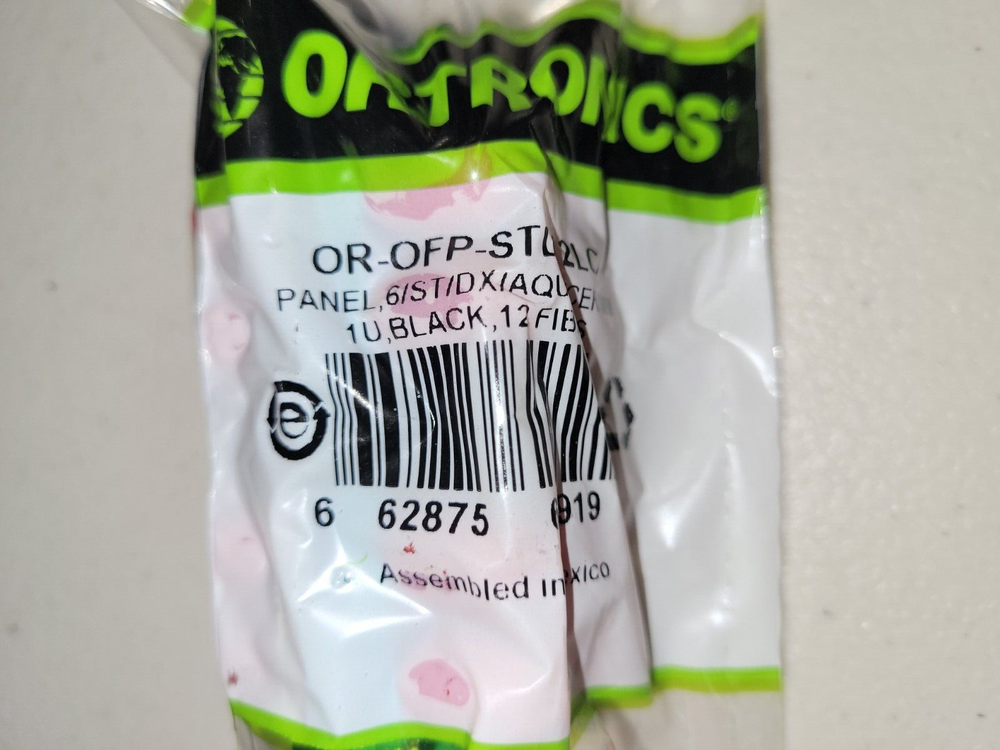 Ortronics OptiMo OFP-STD12LC Multimode 12 Fiber 6 Port Panel OM4 Ceramic Sleave