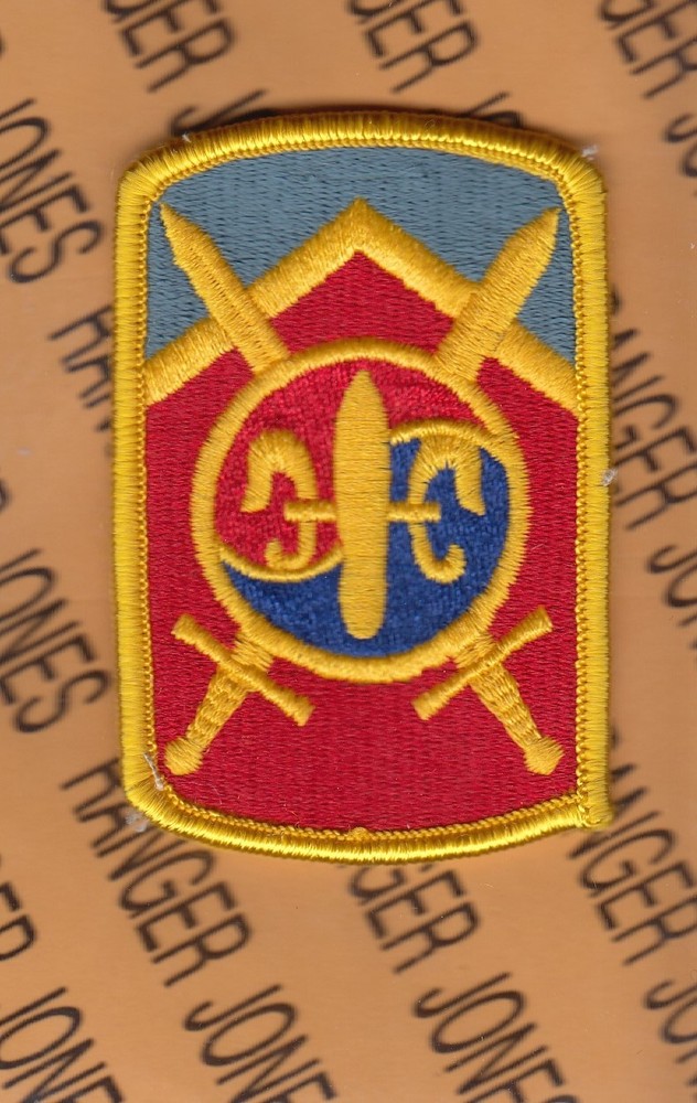 US Army 501st Sustainment Brigade shoulder patch m/e