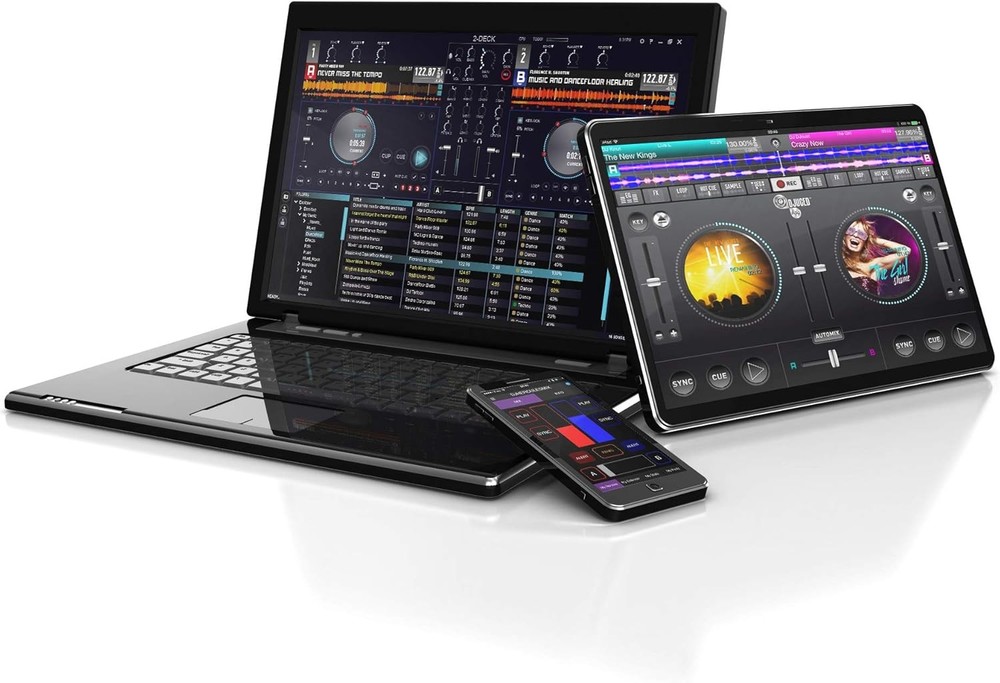 Hercules Universal DJ, Bluetooth & USB DJ Controller with Tablet & Smartphone