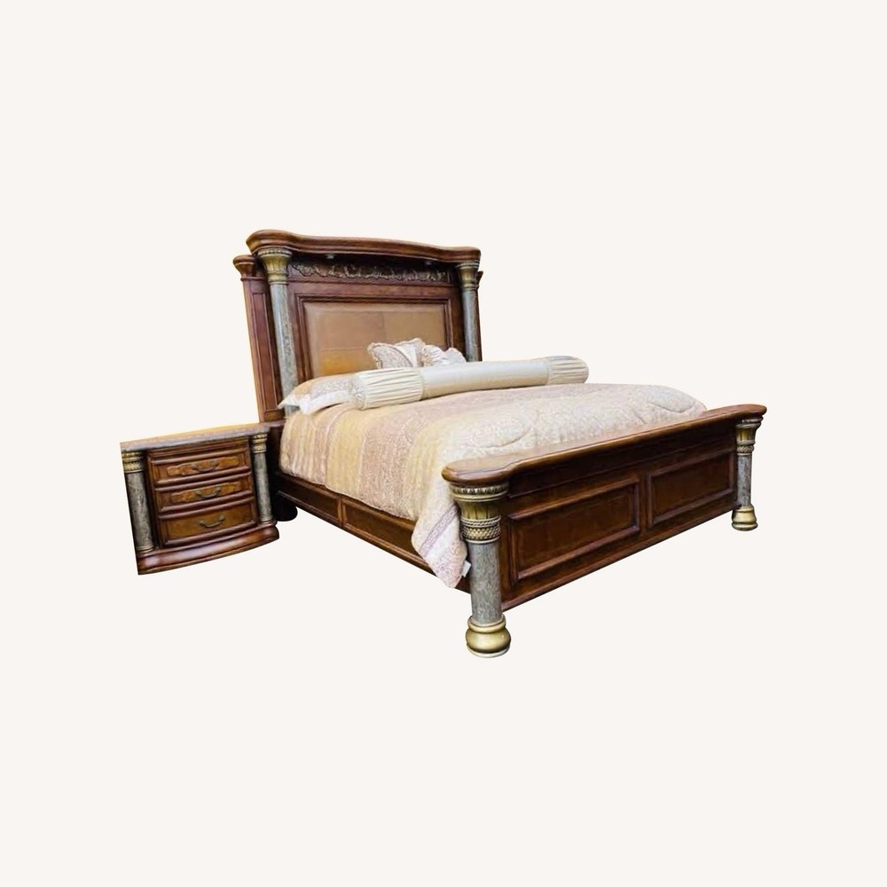 Michael Amini Torino King Size Bedframe