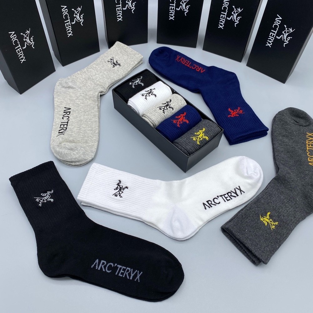 Arc’teryx Socks Cotton 5pcs gift box