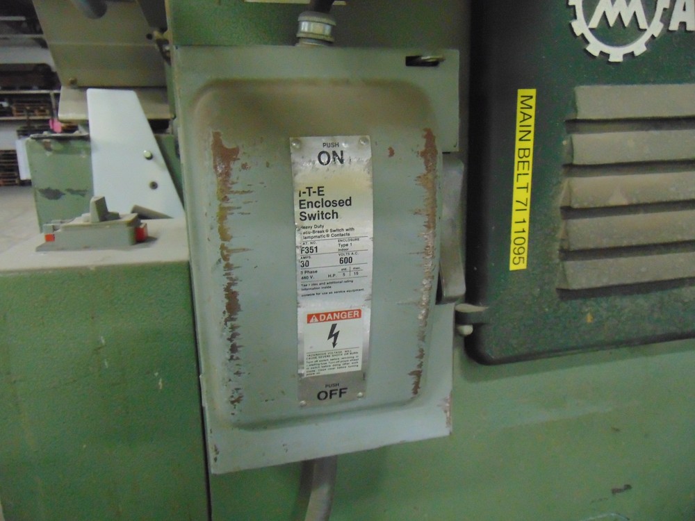 Panel Saw - 77" x 73" x 39"