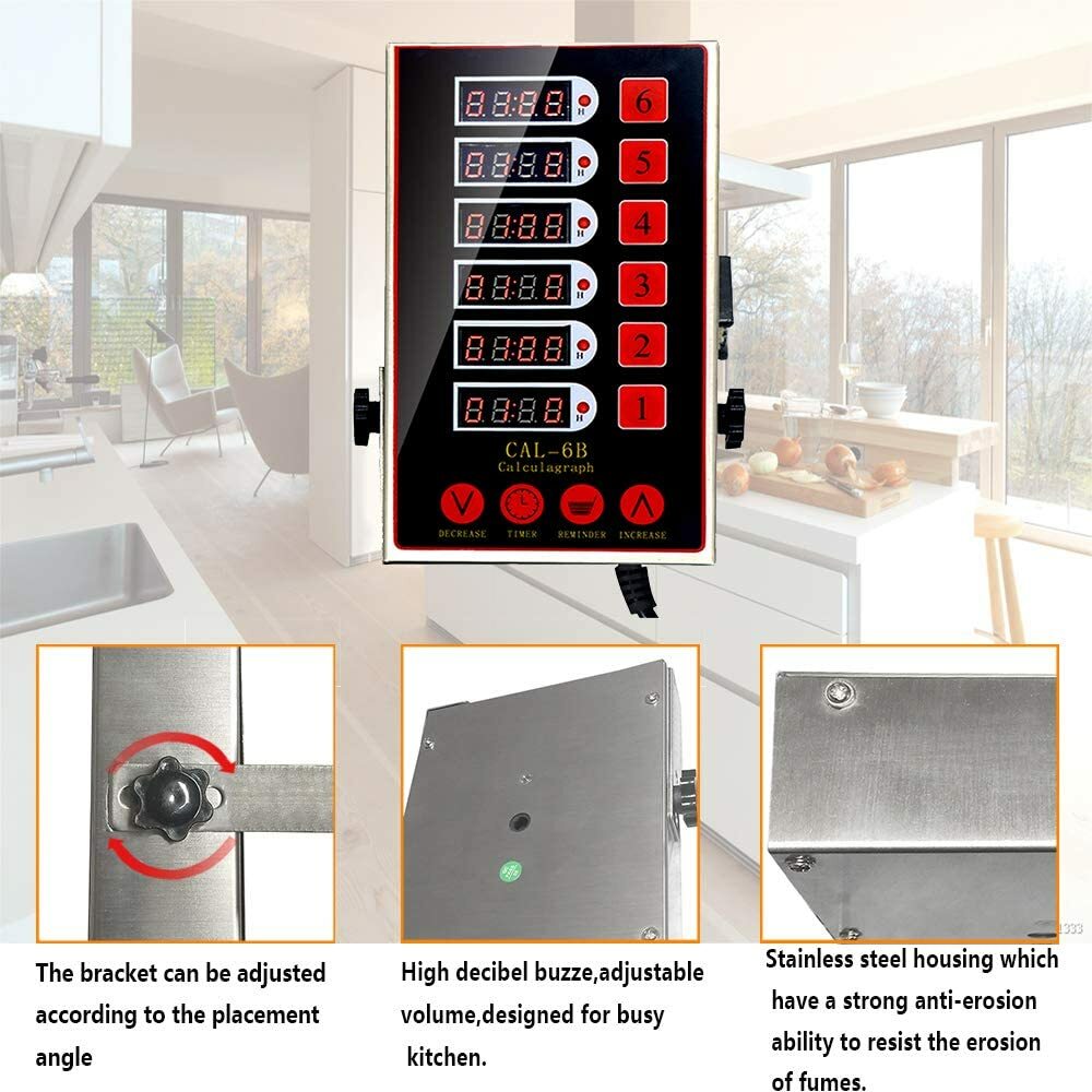 6 Channels Commercial Timer6 Channels Commercial Timer
