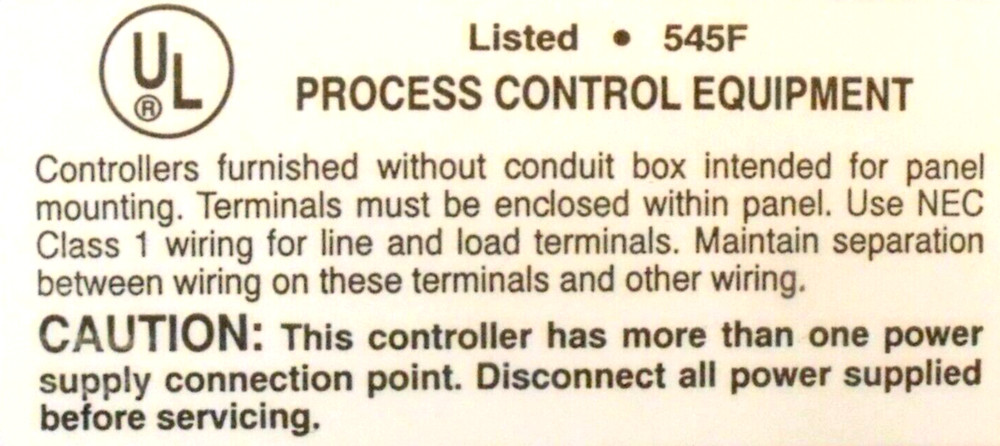 New Athena 4000-B-E-23-43T-55-01F Digital Temperature Controller: 0-1000F