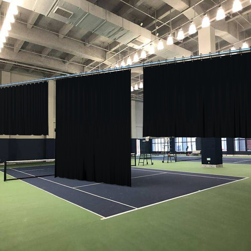 New Curtain/Stage Backdrop/Partition 20 H x 40 W, Non-FR, Custom Sizes Available