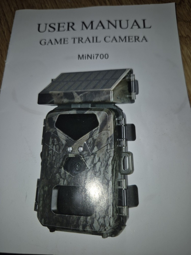 Solar Trailcam  Open Box