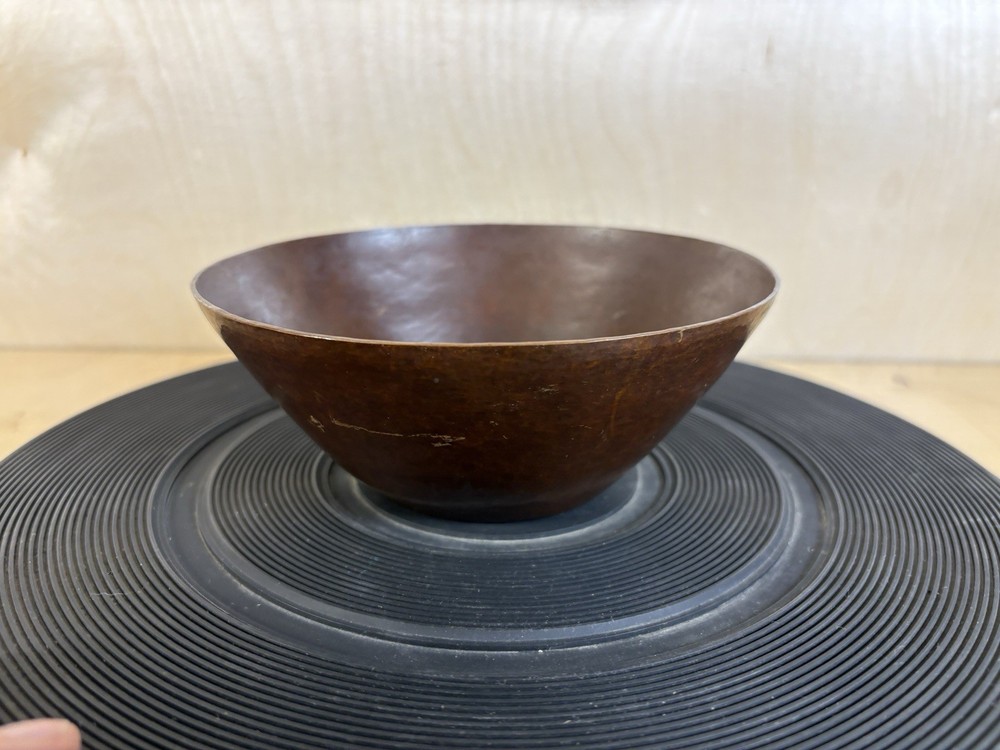 Ramon Ramirez Hammered Copper Bowl 6" x 2.5"H