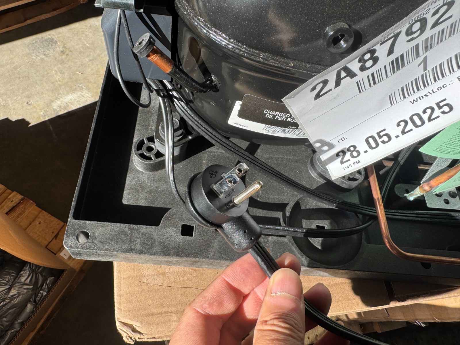 Hoshizaki 2A8792-01 condensing unit for 2 door refrigerator