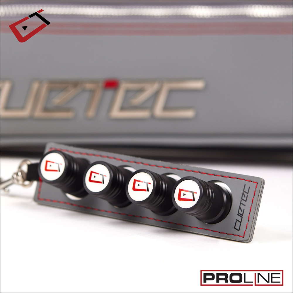 Cuetec Pro Line Gray 2x4 Hard Pool Cue Case