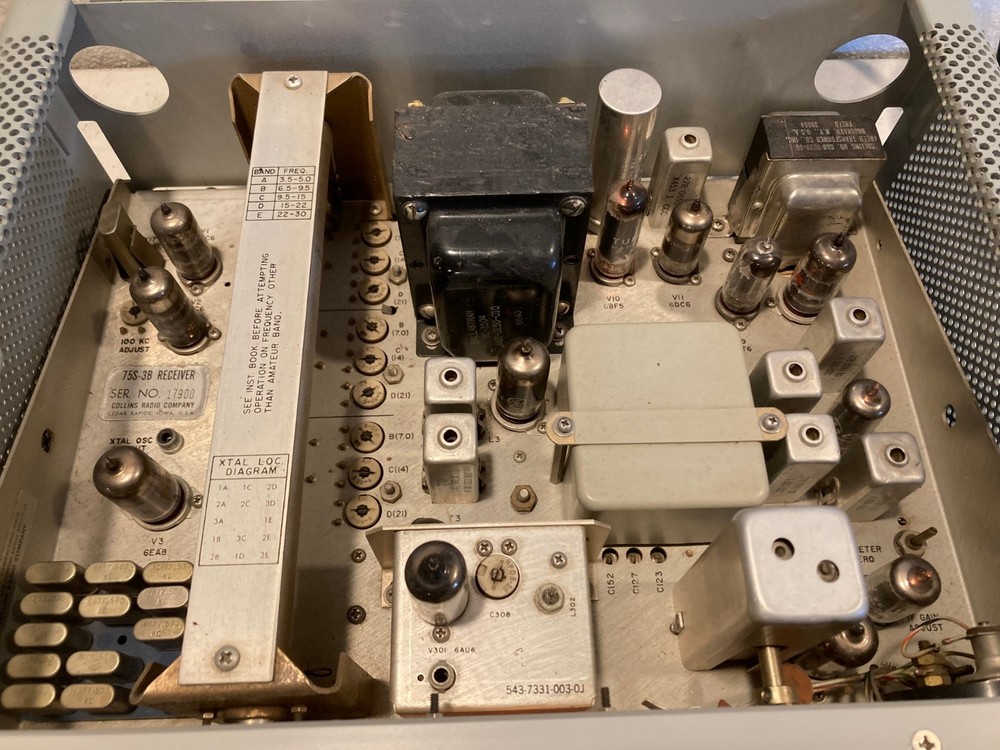 Collins 75S-3B Ham Communications Receiver