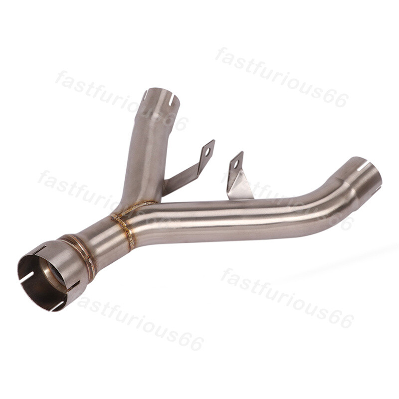 For Kawasaki Z1000 Ninja 1000 2010-2023 Exhaust Mid Connect Link Pipe Steel Tube