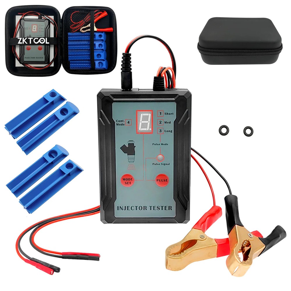 Fuel Injector Testers Test Two Injectors Simultaneously 8 Pulse Power Drive Mode