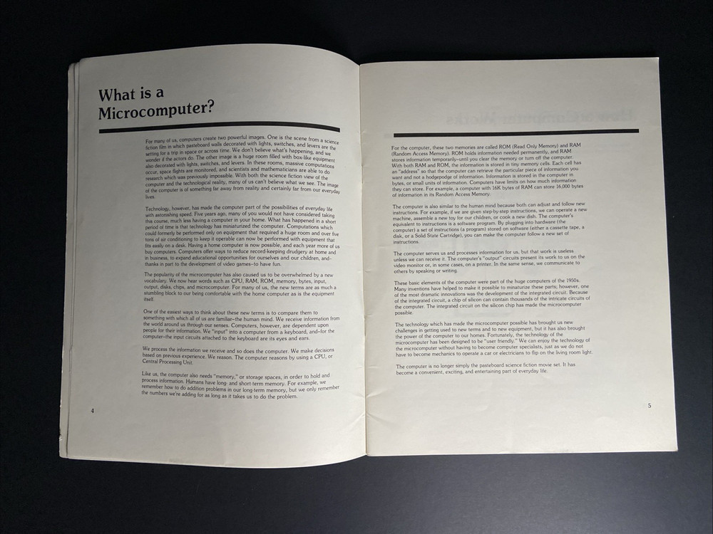 Texas Instruments Computer Awareness Program for Adults Ti99/4a