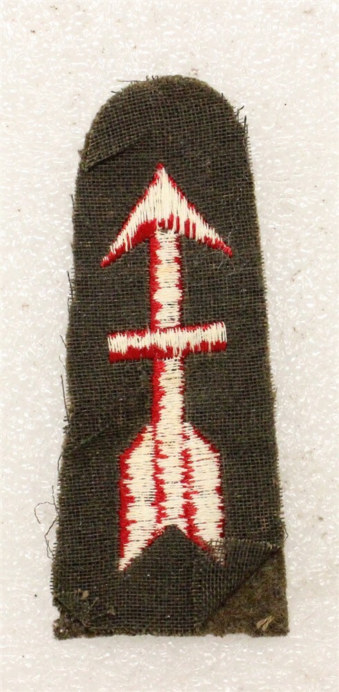 32nd Division Patch - pre WWII embroidered on wool