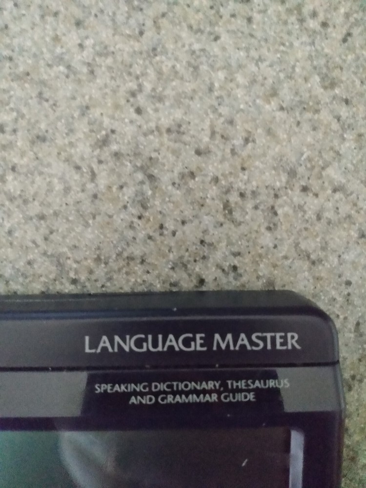 Franklin Language Master Lm-6000