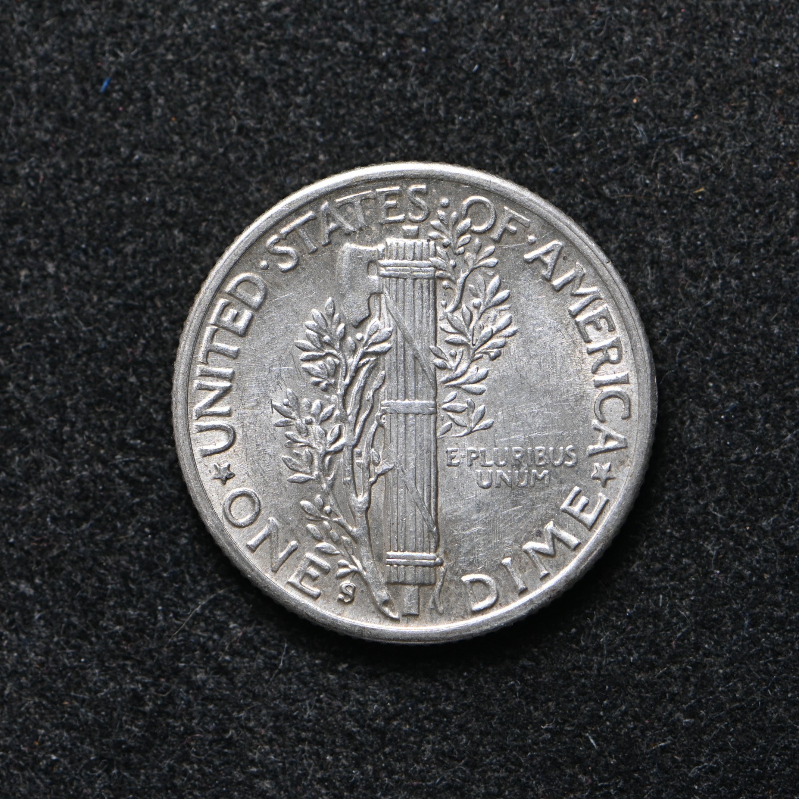 1942-S Mercury Silver Dime AU+ (bb18927)