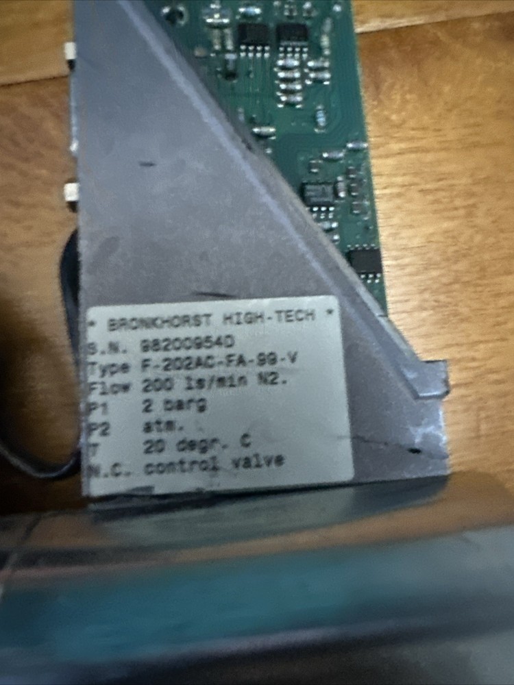 Bronkhorst N2 F-202AC-FA-99-V Mass Flow Meter Controller T2