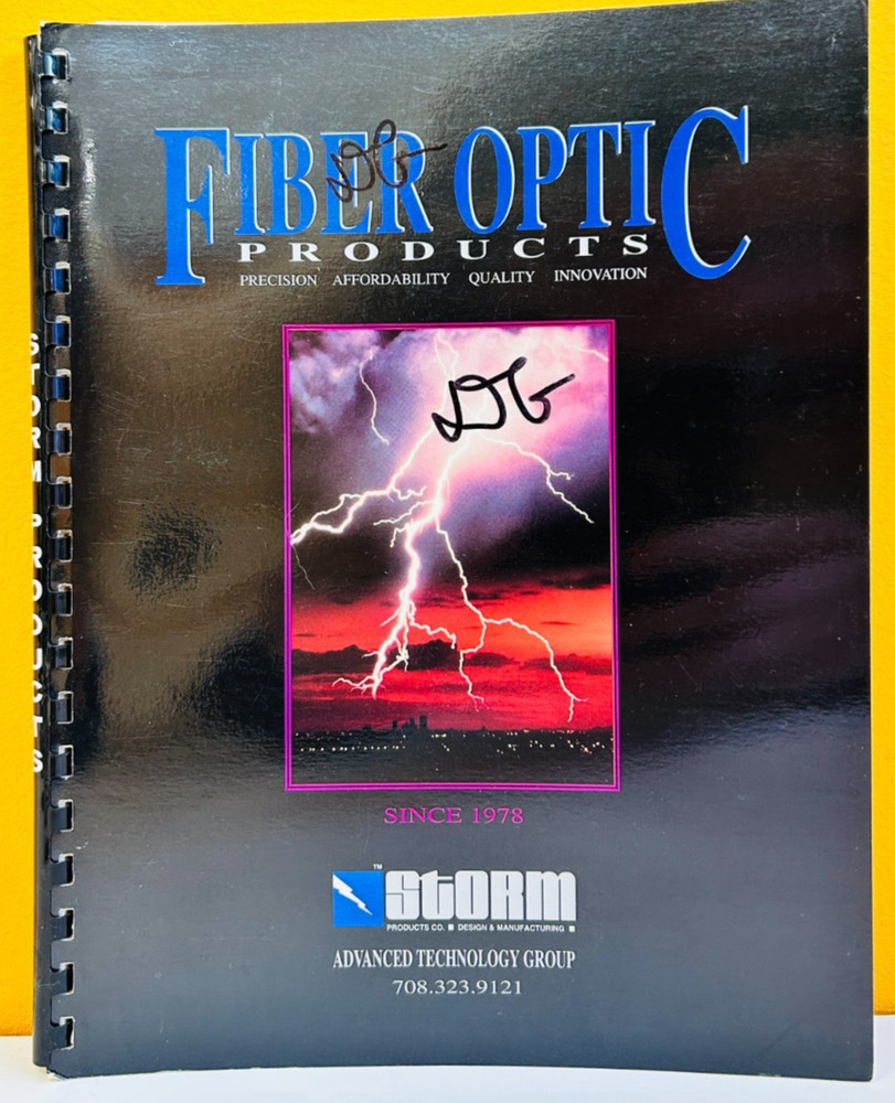 Storm Fiber Optic Products Catalog.