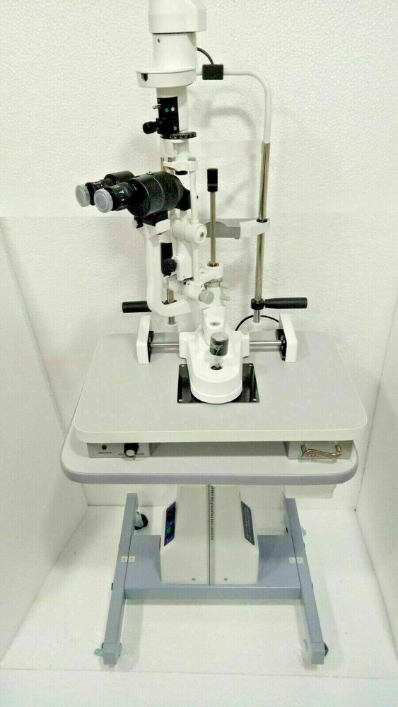 Slit Lamp 2 Step Haag Streit Type Microscope with Motorized Table