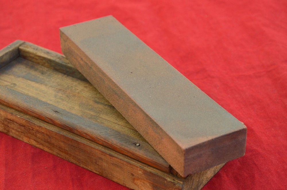 Vintage German Sharpening Razors Knife Stone