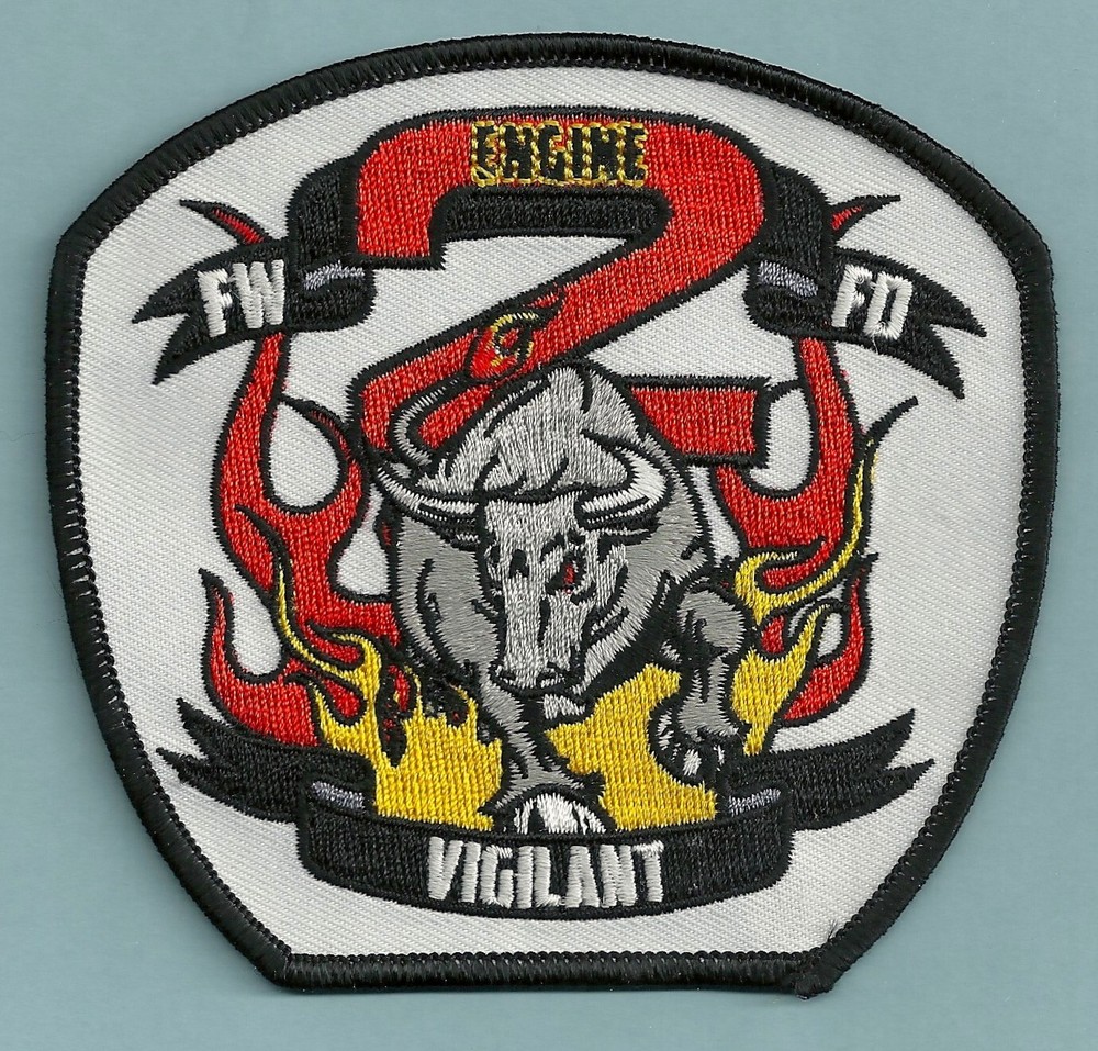 FORT WAYNE INDIANA ENGINE COMPANY 2 FIRE PATCH VIGILANT