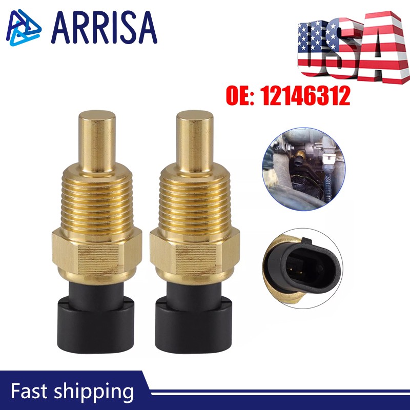 Car Engine Coolant Temperature Sensor Water Temperature Sensor for GMC Chevrolet