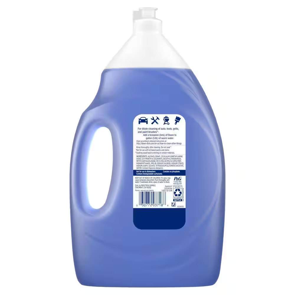 Platinum Refreshing Rain Scent Liquid Dish Soap
