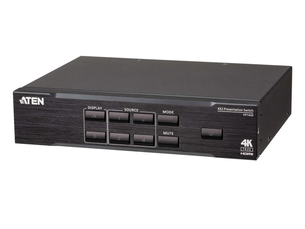VP1420 4x2 True 4K Presentation Matrix Switch