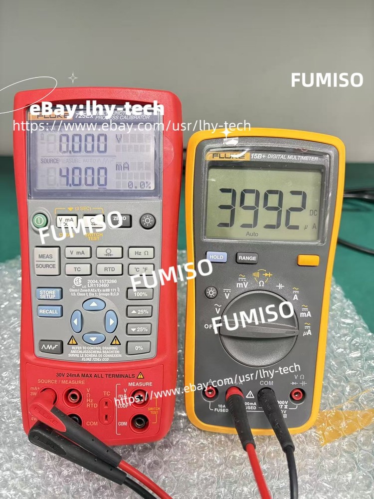 Fluke 725EX Multi-Function Process Calibrator&good working&&lhy