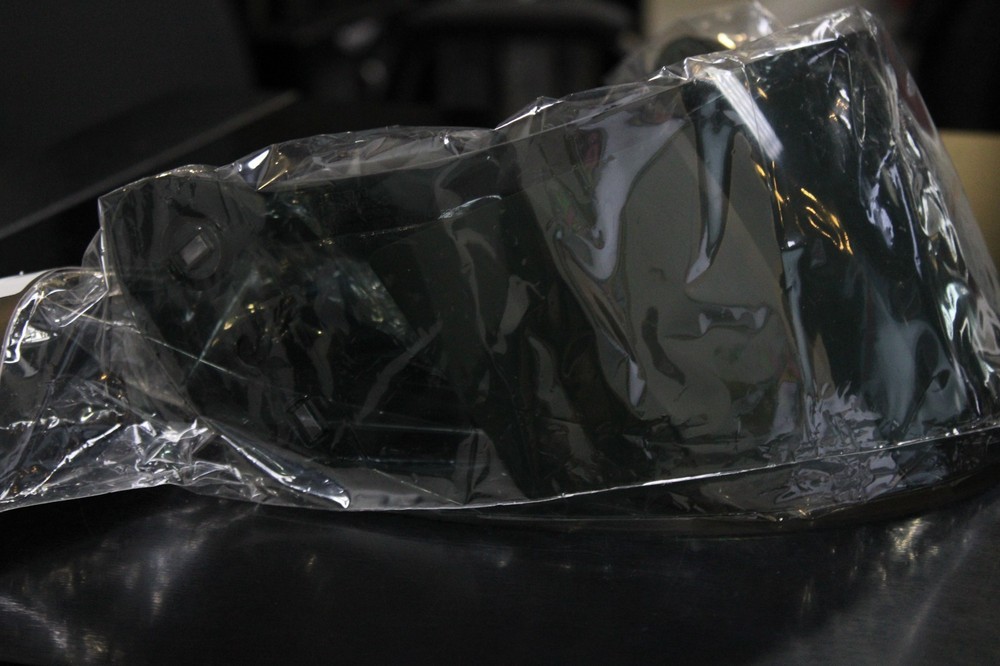 RIDEICON VISOR INSERT PART #01300478 SHIELD OPTICS DARK SMOKE