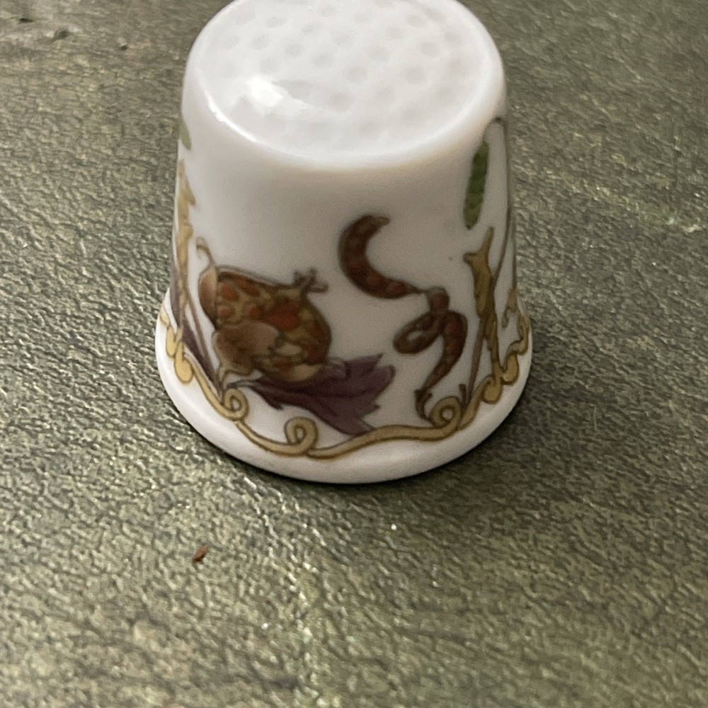 Vintage Porcelain Thimble Made In Germany