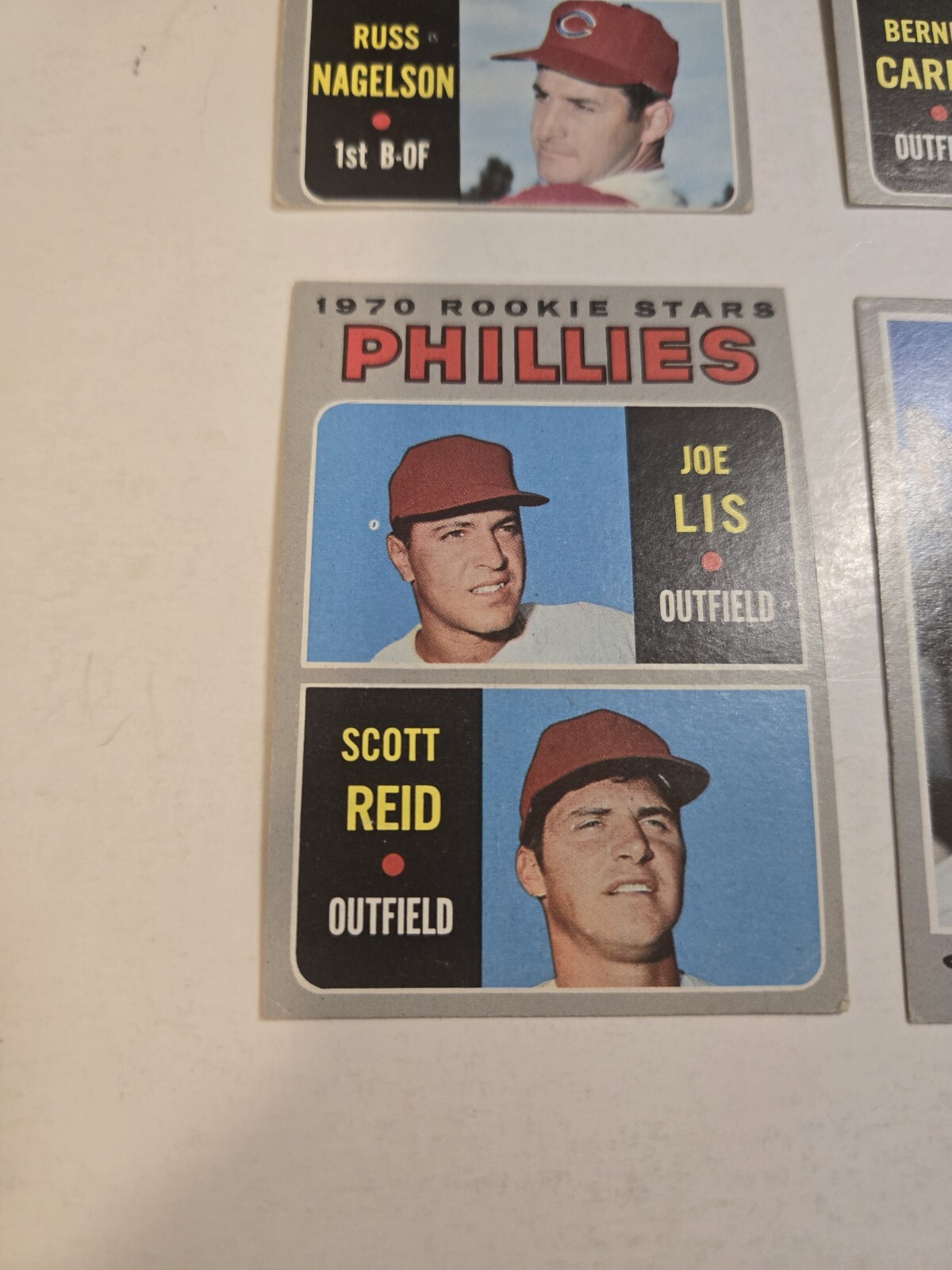 1970 Topps #40 RICH ALLEN # 7 36 56 88 90 incs Rookies. (6) card baseball LOT