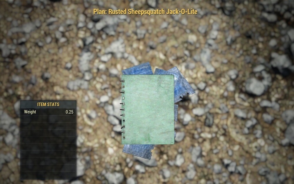 (Xbox) Rusted Sheepsquatch Jack-O-Lite Plan