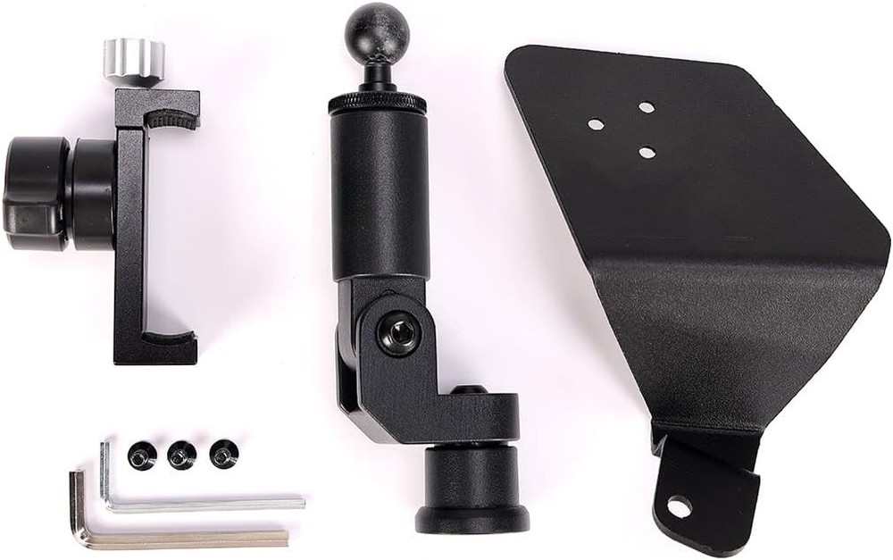 Phone Holder, CNC Aluminum Dashboard 360° Adjustable, Model Compatible